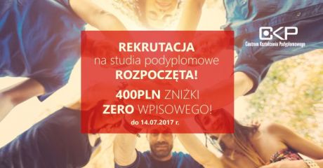 Promocja na studia podyplomowe w AHE